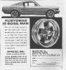 Mustangs in Ads